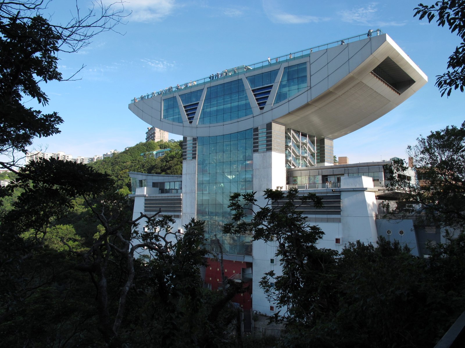 Victoria Peak and the Peak Tower
