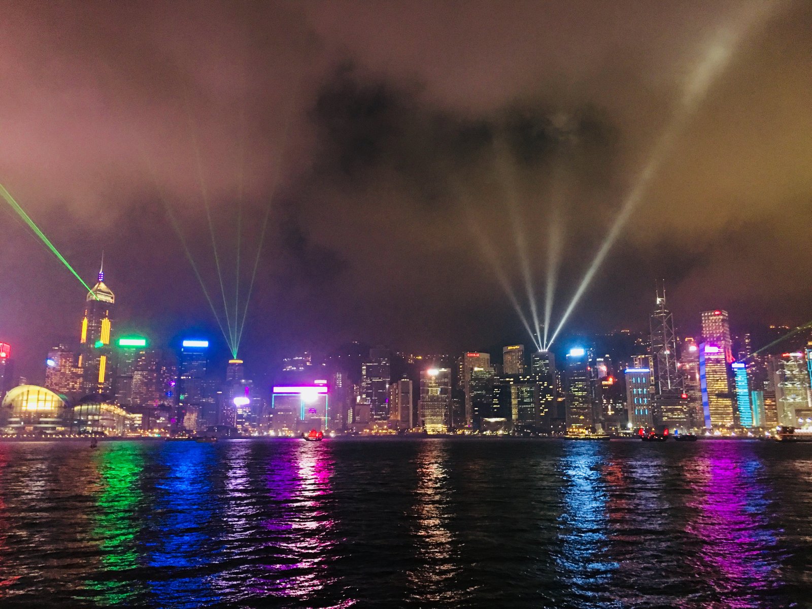 Victoria Harbour and "A Symphony of Lights"